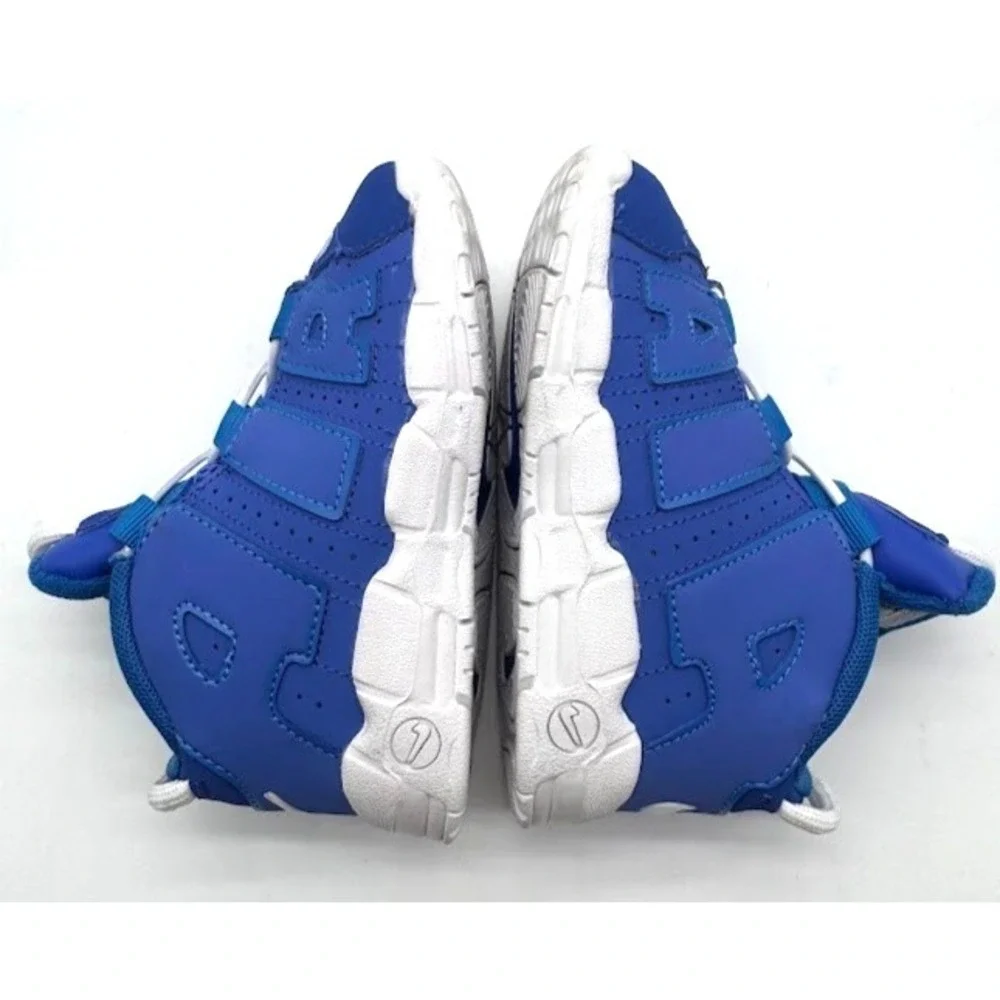 Nike Air More Uptempo GS Royal Blue White Sneakers Kids US 8C DM1027-400